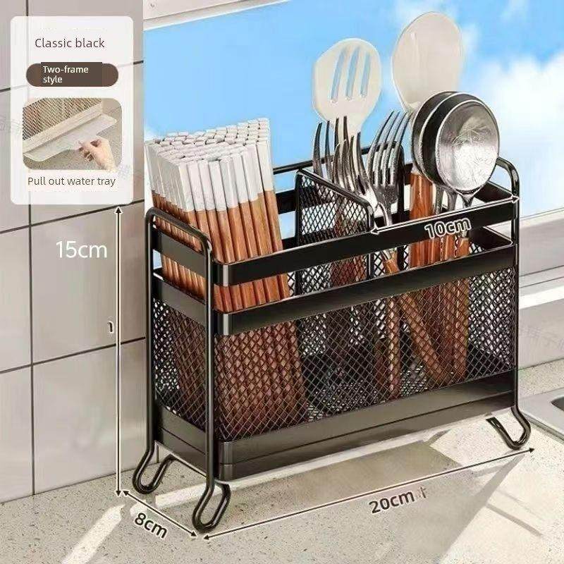 筷子收纳盒厨房筷子笼壁挂式筷笼家用新款勺子筷子篓筷子筒置物架,厨房/烹饪用具,抹布架/厨房清洁收纳架,淘宝优惠券,粉丝福利购,淘宝优惠卷