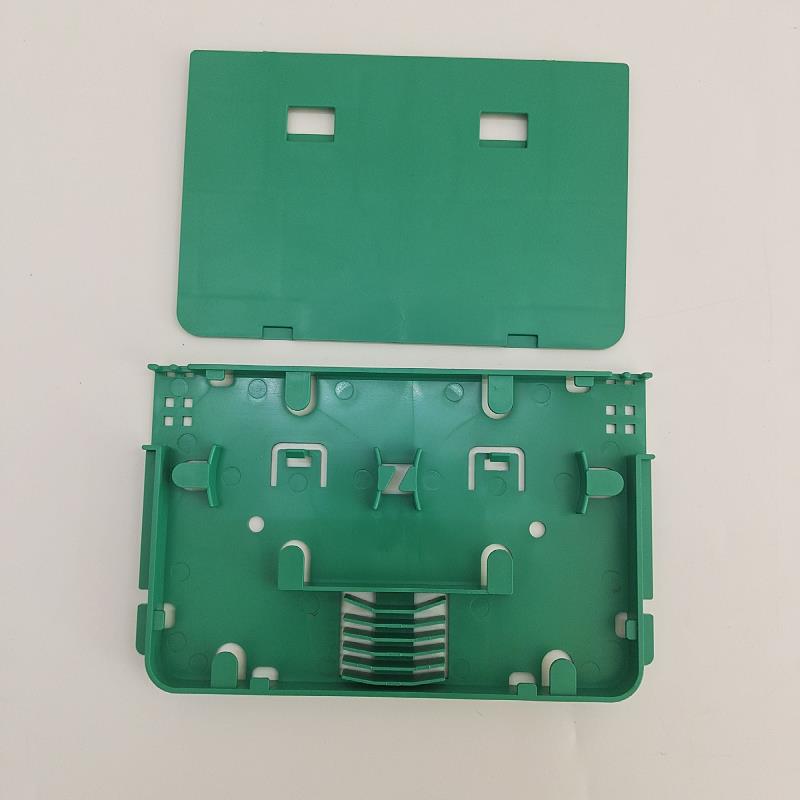 熔接盘6芯12芯直熔盘跳线尾纤绿色光纤熔纤盘ABS光纤盘纤盒4芯