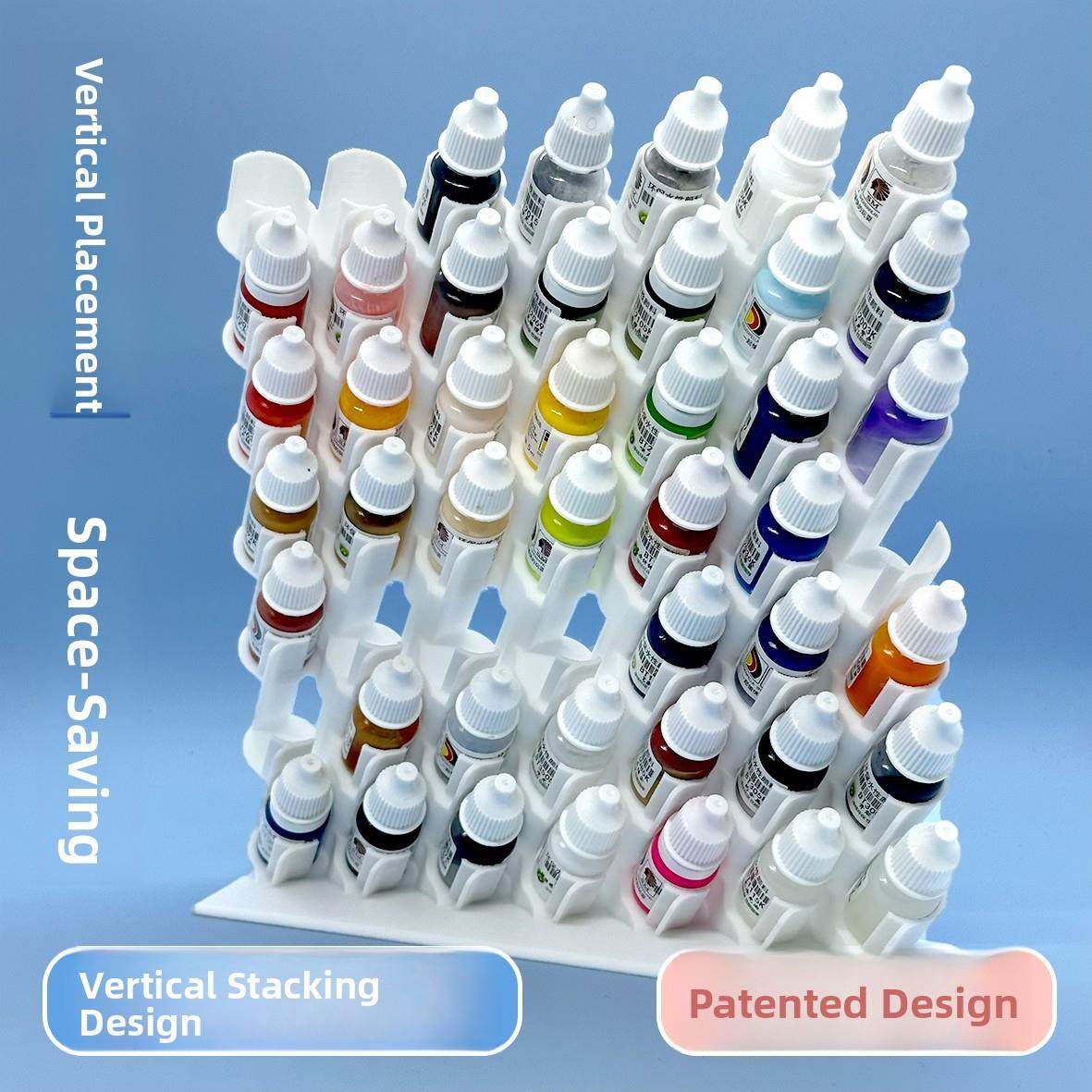 钢笔涂料水性涂料颜料涂料展示架存储支架网格蓝鸟酋长大陆星影Av