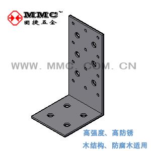 L型角铁角码木屋木别墅结构金属连接件BC-381016固捷五金MMC