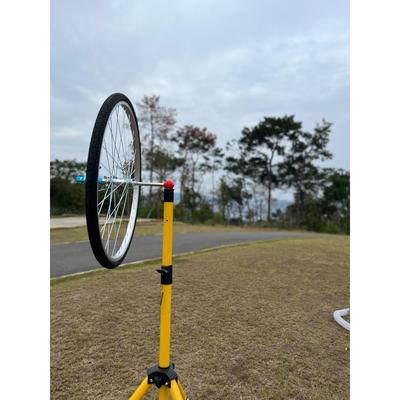 车轮陀螺进动原理角动量守恒物理化学科学秀科技节演示实验科学秀