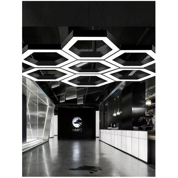 创意LED造型灯游戏厅电玩城模块灯商场健身房舞蹈室定制异形吊灯