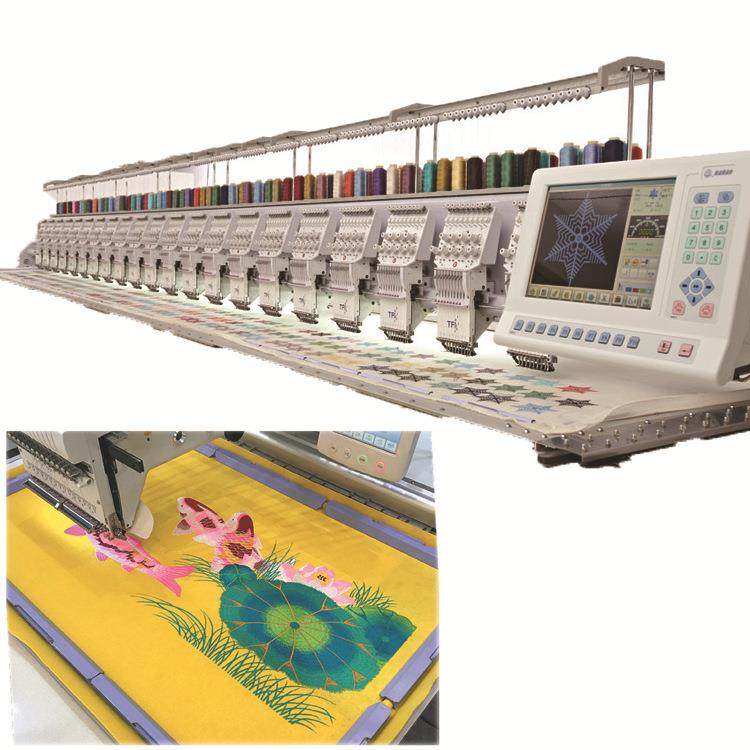 【厂家直销】袜子商标绣花机高速大豪电脑多头多色绣花刺绣机器,纺织面料/辅料/配套,针织机械,淘宝优惠券,粉丝福利购,淘宝优惠卷