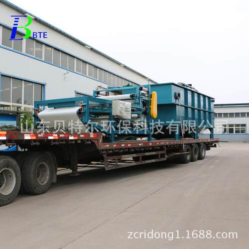 水洗砂污水处理设备 带式污泥压滤机 贝特尔环保科技