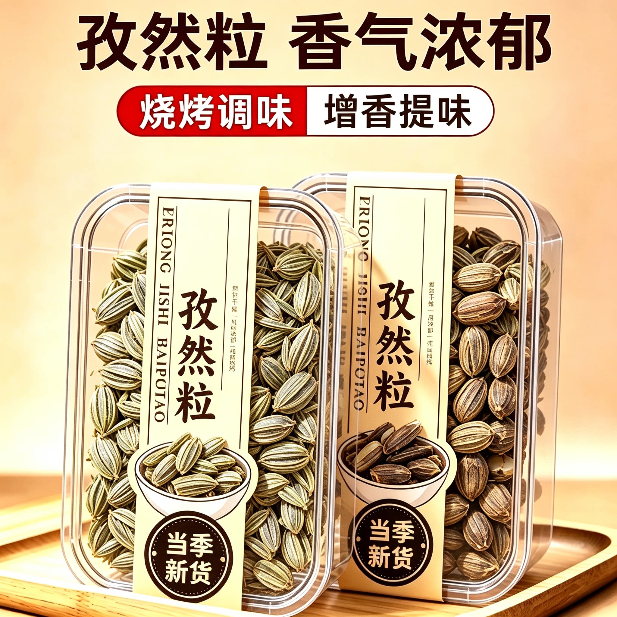 新疆原产孜然颗粒500克烧烤调料烤肉烤鱼烤串腌料蘸料火锅家商用