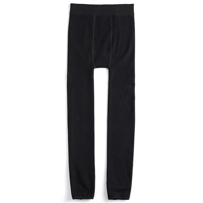 胖莹莹大码女装胖mm冬款加厚加绒230斤高弹连裤袜踩脚肤色打底裤