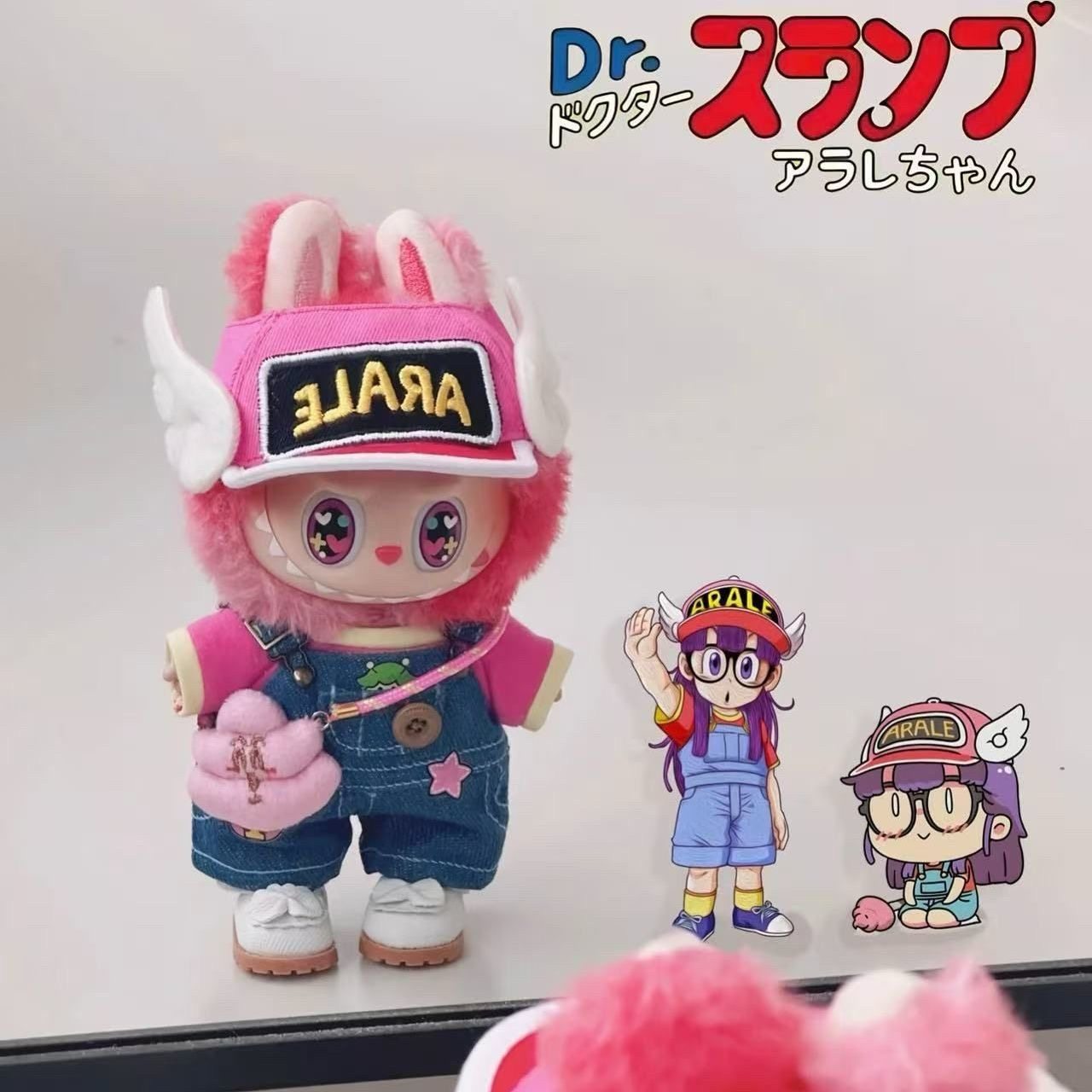 「阿拉蕾」labubu拉布布娃衣一二三代搪胶公仔17CM替换套装