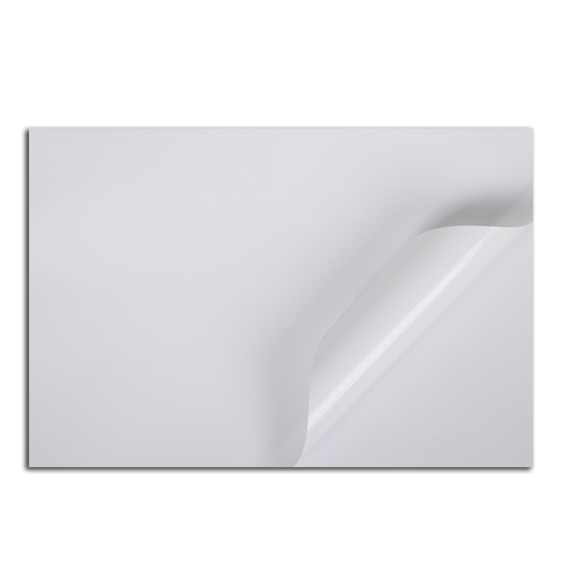 A4哑面PP合成纸不干胶空白防水超粘喷墨激光照片标签背胶打印贴纸