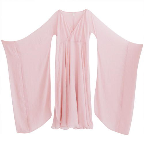 【陌上桃花开】改良汉服女中国风2022年新款古风连衣裙广袖流仙裙