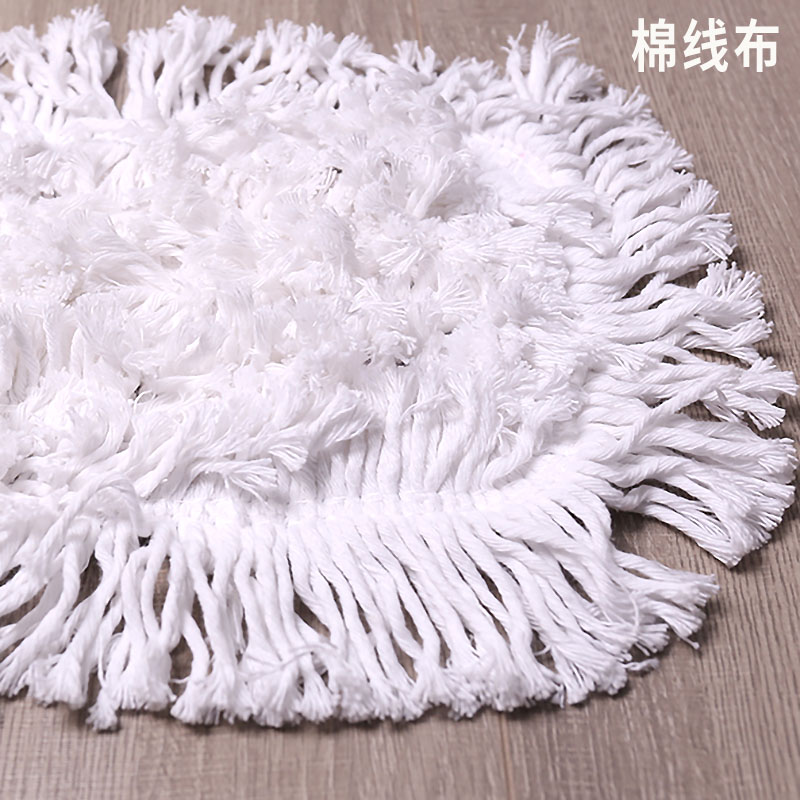 夹固式平板拖把替换布平拖替换头家用木地板拖布拖把头尘推头配件