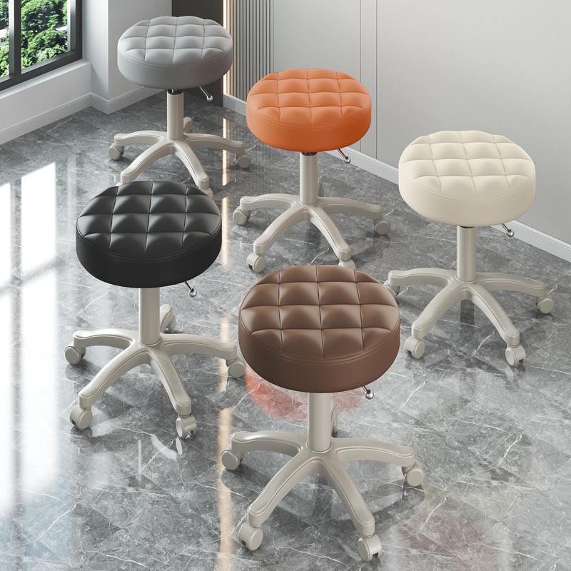 美容凳子美容院专用美发美甲理髲店化妆化妆椅大工椅旋转升降圆凳