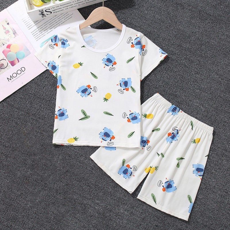 童装夏季男童短袖套装儿童短袖短裤睡衣套装宝宝裤子女孩上衣裤子,童装/婴儿装/亲子装,家居服套装,淘宝优惠券,粉丝福利购,淘宝优惠卷