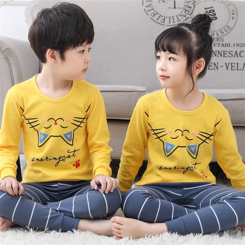 儿童内衣套装纯棉男童女童装全棉毛衫春秋款秋衣秋裤宝宝保暖睡衣,童装/婴儿装/亲子装,内衣套装,淘宝优惠券,粉丝福利购,淘宝优惠卷