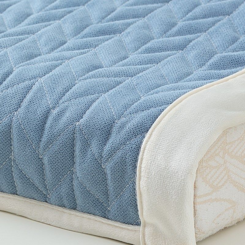 枕巾单人秋冬枕头垫巾加厚毛绒防脱落防滑枕片枕套乳胶枕枕头垫巾