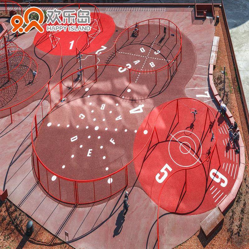 环形秋千大型网红秋千架商场小区公园室外圆形吊椅多功能组合秋千