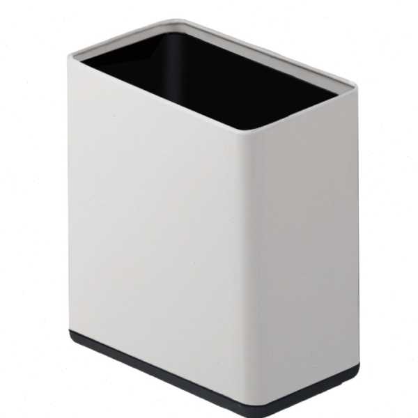 2025年客厅轻奢不锈钢垃圾桶家用厨房公室夹缝14L无盖商用厕所