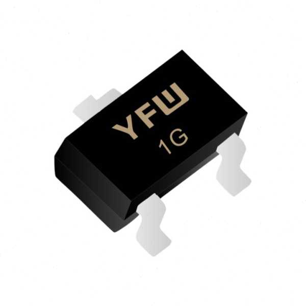 小信号三极管 2SA1037/AK-Q  SOT-23封装印字 FQ YFW/佑风微