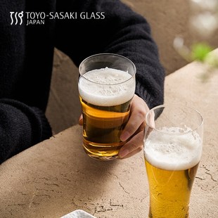 进口创意大容量轻奢玻璃果汁饮料可乐杯精酿黑.白啤酒杯子