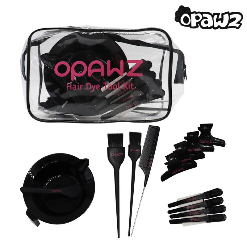 小爪印染色工具包宠物用彩色染色剂染毛膏狗狗美容配套工具猫犬用