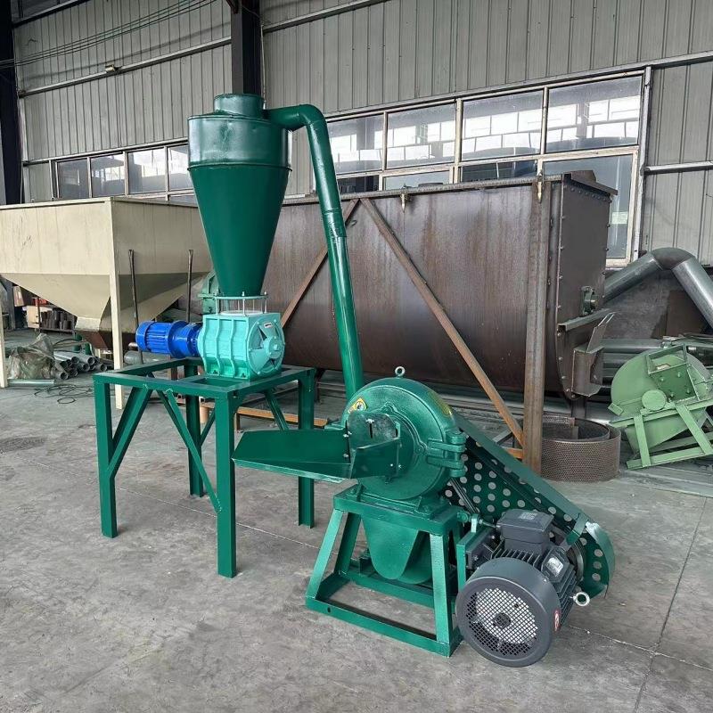 稻壳麸皮粉碎机 小麦高粱玉米齿盘粉碎机 海盐竹炭化工原料粉碎机