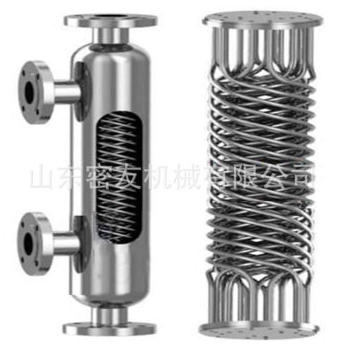 反应釜配套哈氏合金冷凝器不锈钢管壳冷凝换热器杀菌锅热交换器