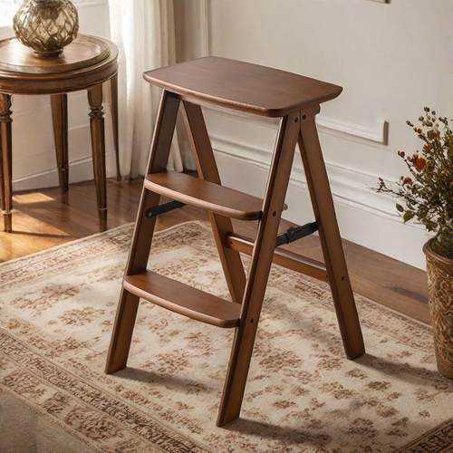 家用多功能稳步梯凳登高二步折叠楼梯子厨房两用高凳吧台凳置物架