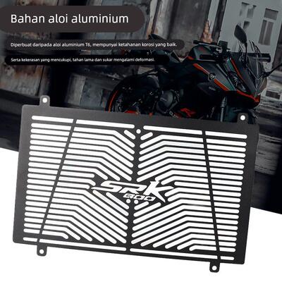 适用钱江赛600追600 追350 SRK改装水箱网保护罩散热器防护网配件