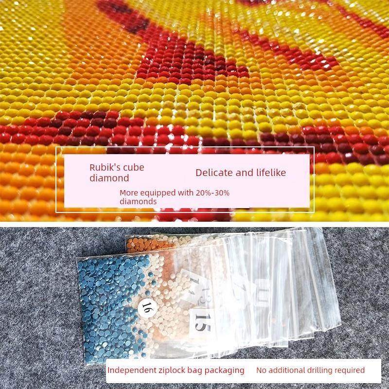 钻石画2025新卡通女孩星空风景手工DIY点钻石十字绣卧室充满钻石