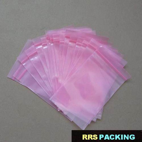 粉色防静电自封袋双面15丝20*30CM电子产品塑料包装100个可订做,包装,夹链自封袋,淘宝优惠券,粉丝福利购,淘宝优惠卷