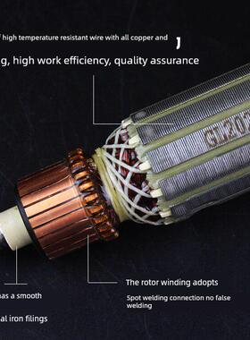 适用于81000s /8100T/8110S伟沙角磨机转子德威磨机转子电机配件
