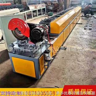 大棚建设方管成型机液压全自动弯管缩口压扁机葡萄架管材压型设备