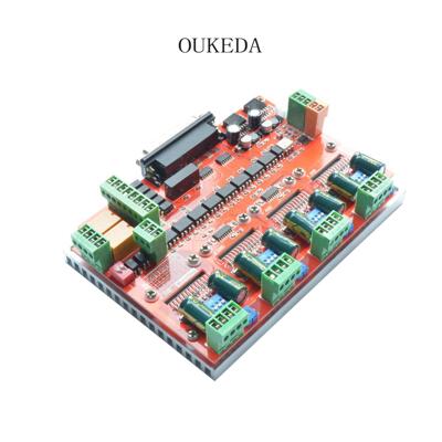 NV8727T4 24-40VIN 4轴步进电机驱动器雕刻机驱动板