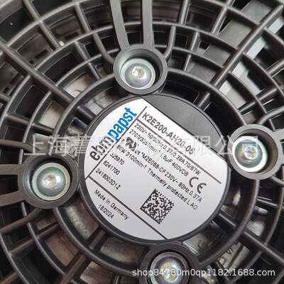 机柜冷却风扇K2E200-AH20-05德国ebm-papst全新原装