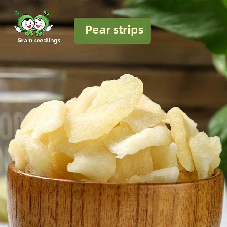 【谷谷苗】梨脯，梨干片，梨干128g盒装水浸，即食果干零食