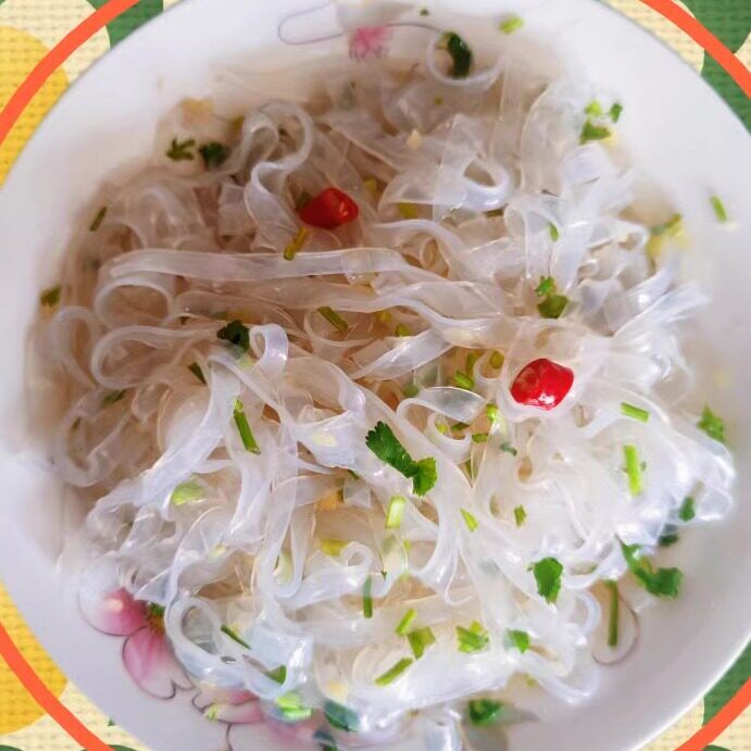 东秋风馋庄特产 肥城特产孔纯绿豆粉皮山2斤包邮 礼盒装