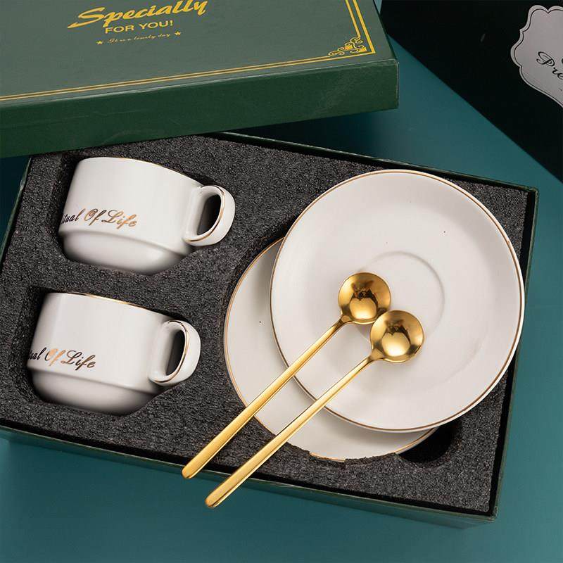 欧式咖啡杯套装精致小奢华客厅轻奢水杯陶瓷家用下午茶具咖啡器具,餐饮具,咖啡杯,淘宝优惠券,粉丝福利购,淘宝优惠卷