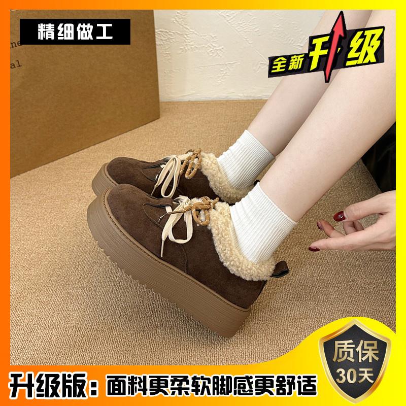 推荐厚底马丁靴女短靴2026