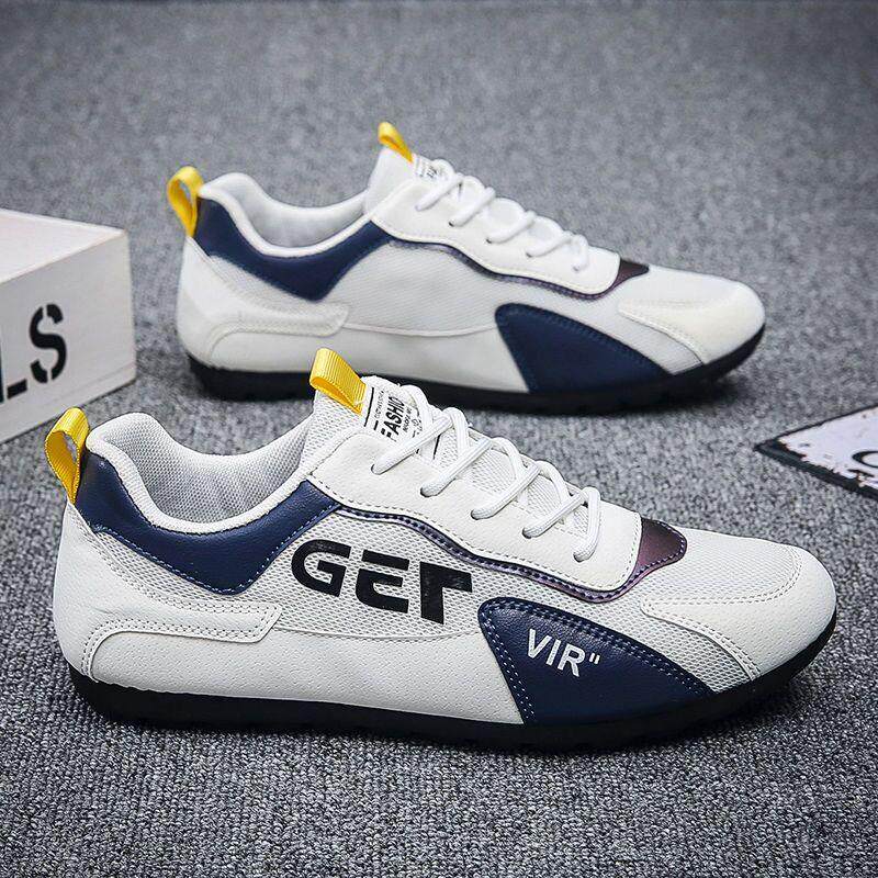 推荐夏季透气男鞋春季骑行训练网面休闲男士运动鞋减震跑步鞋阿甘