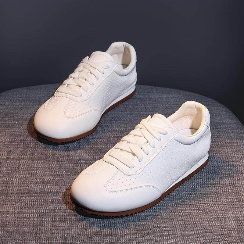 推荐透气小白鞋女软底2025秋季新款百搭运动休闲女鞋户外低帮薄款