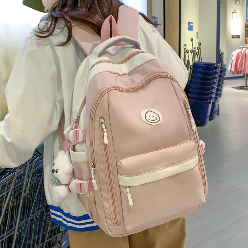 推荐设计感书包女生初中学