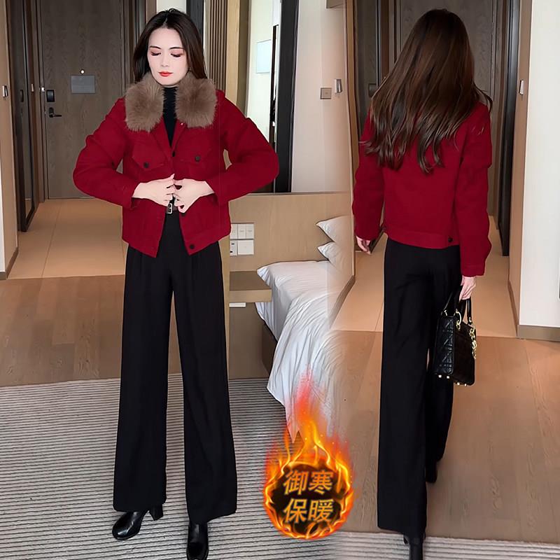 极速时尚短款羽绒服女冬季新款洋气显瘦保暖休闲白鸭绒夹克外套派
