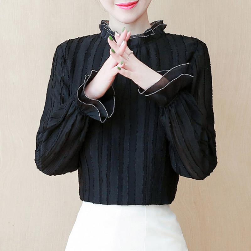 极速半高领蕾丝打底衫女士2026秋冬新款时髦小衫洋气加绒宽松长袖