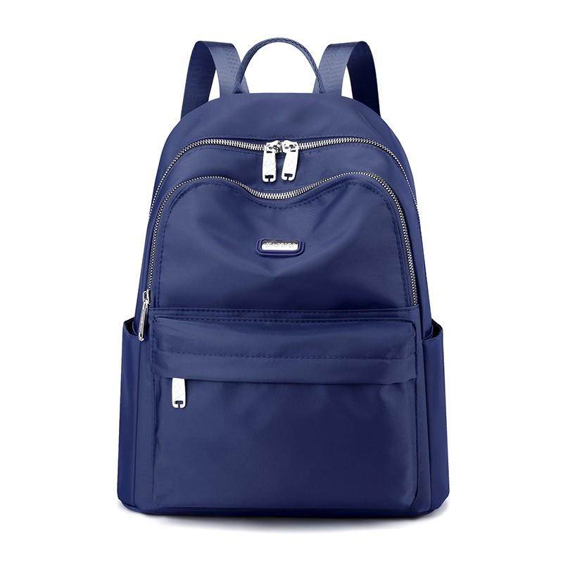 推荐双肩包女2025新款潮牛津布背包百搭时尚女士帆布大容量旅行包