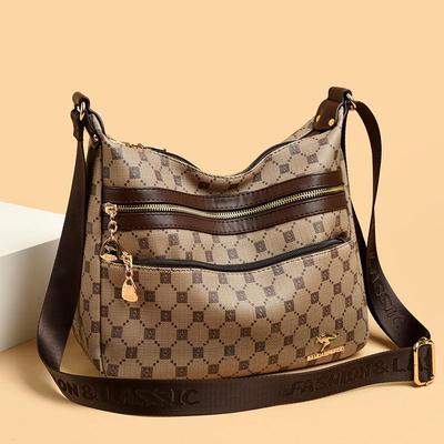 推荐品牌真皮质感女包斜挎