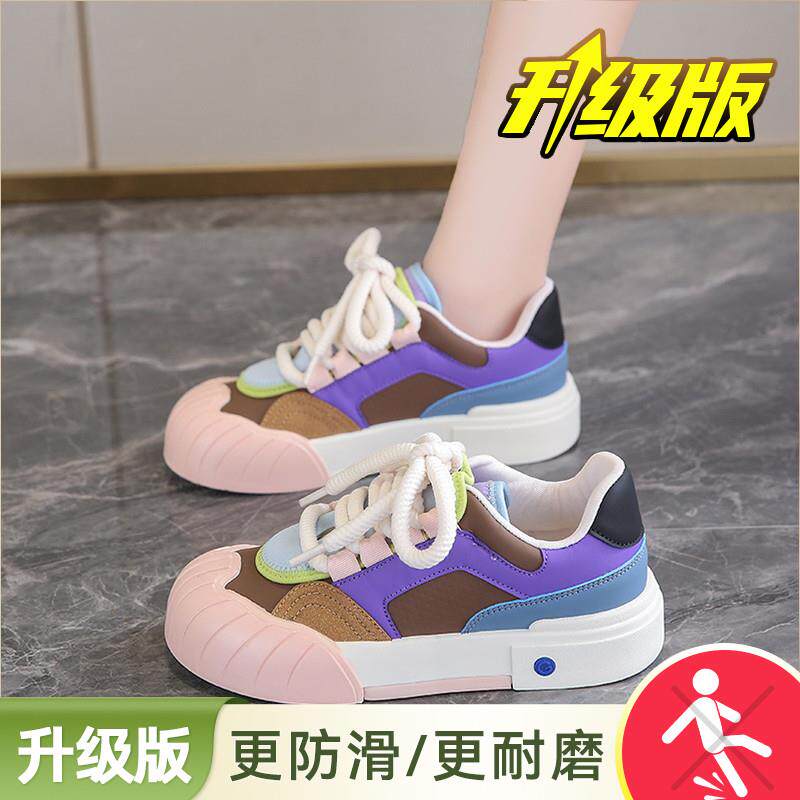 推荐女鞋2026新款春季配裙子小白鞋女小众设计感学生休闲运动爆款