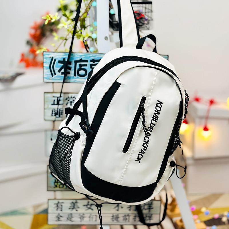 推荐双肩包男士大学生2025新款夏季轻便背包休闲旅行高中初中生书