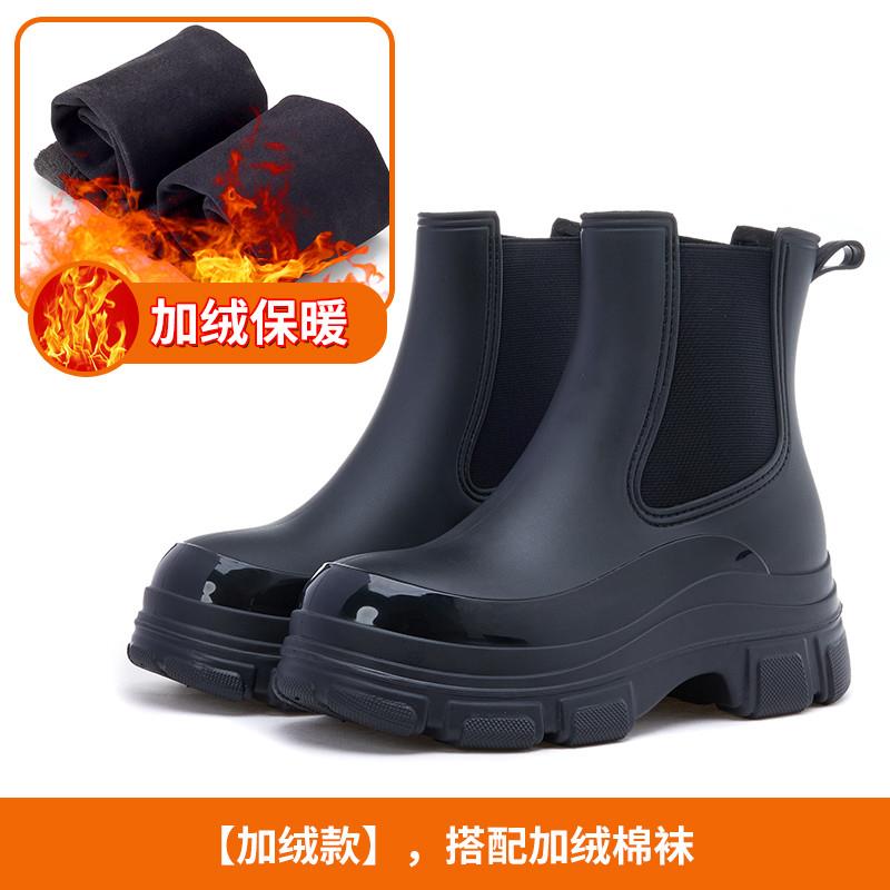 推荐新品厚底雨鞋女款2026