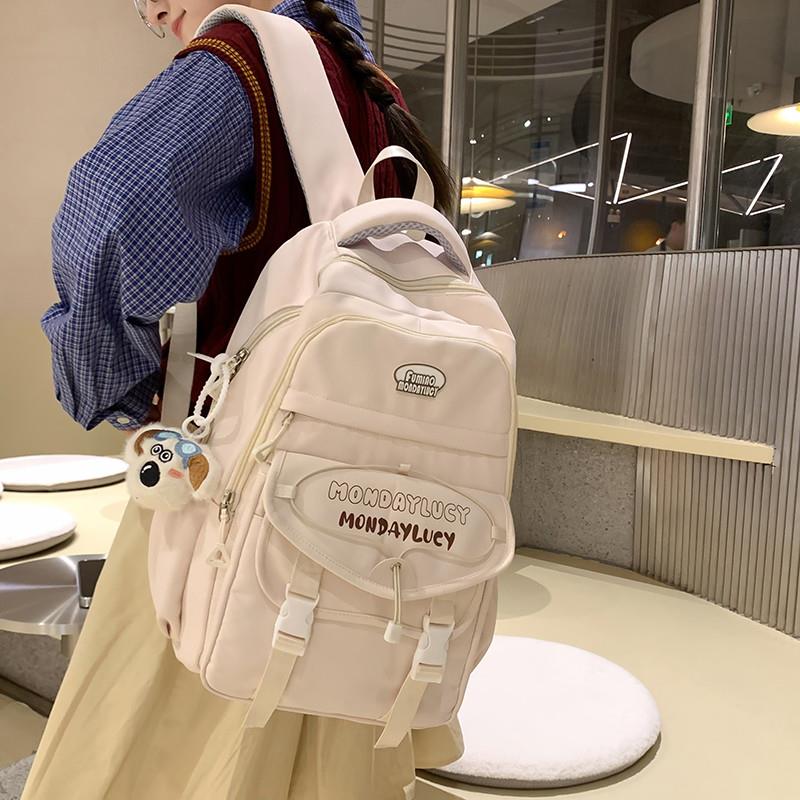 推荐书包女新款初中生高中