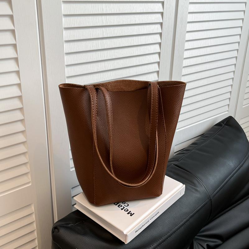 推荐ins糖果色水桶包包女2