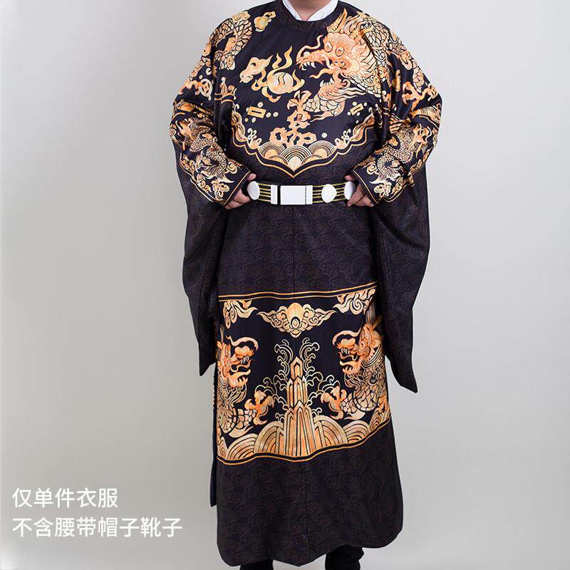推荐龙吟明制圆领袍男汉服